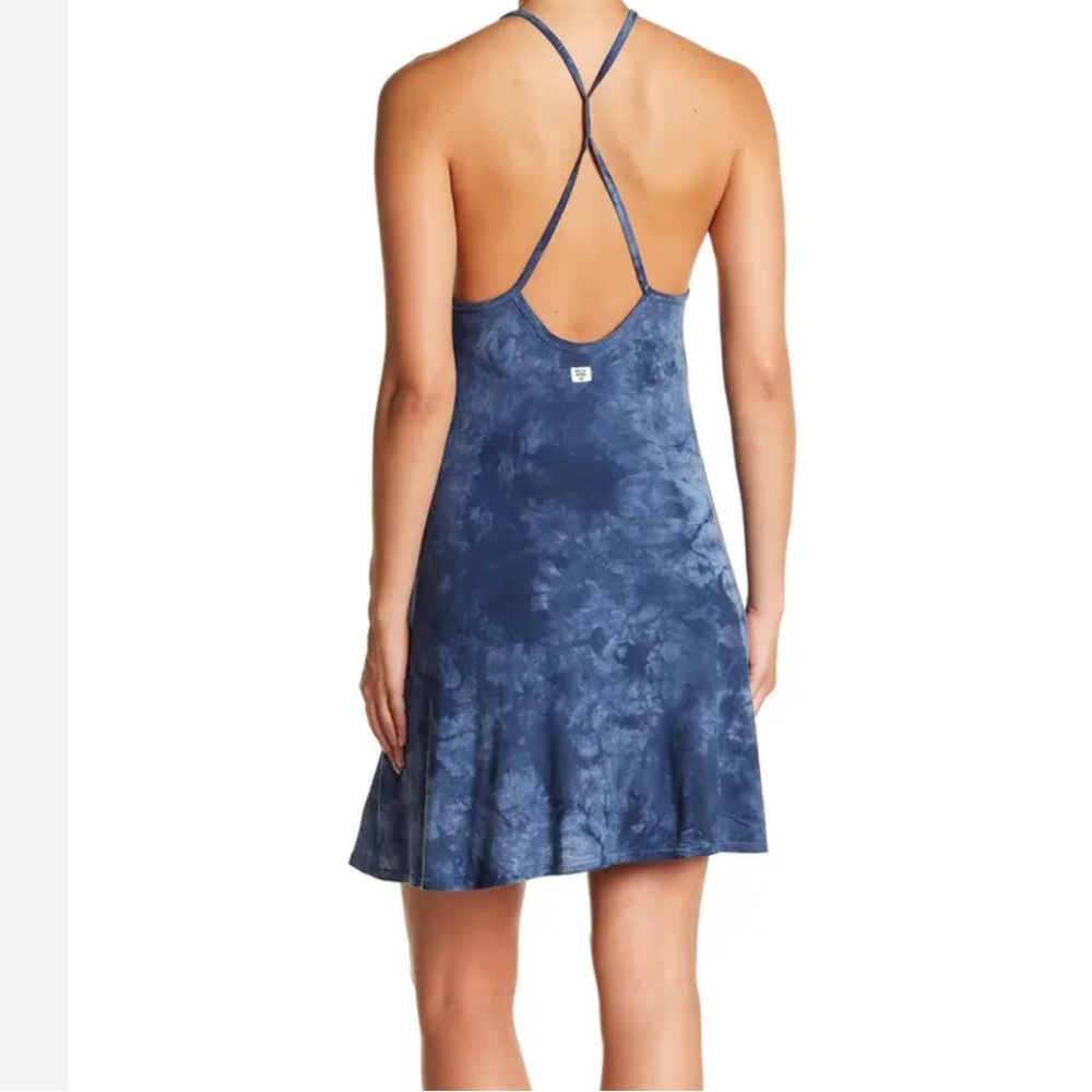 Billabong shorebird comfy cotton modal blend open back sundress - Picture 2 of 8